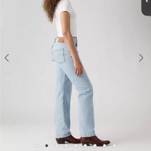 Levi's Light Blue Straight Leg Women's Jeans